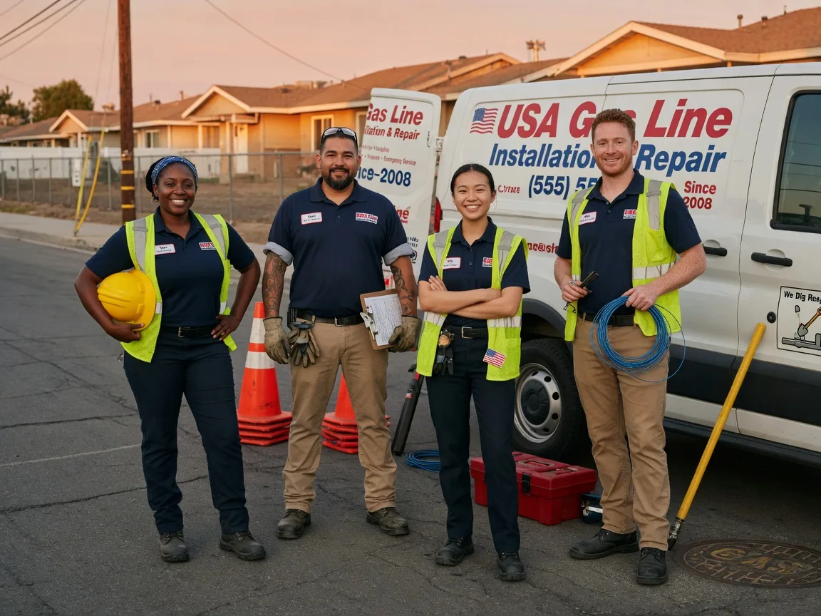 Gas Line Installation company in Grand Cane, LA
